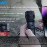 TrustFire E6 1500 Lumens Zoomable Flashlight with 550m Throw