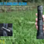 TrustFire E6 1500 Lumens Zoomable Flashlight with 550m Throw
