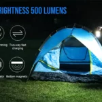 TrustFire C2 Rechargeable Camping Lantern 500LM Portable LED Light