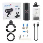 TrustFire D3R Cycling Light - 1350 Lumens, 110m Throw, Rechargeable Bike Headlight