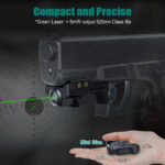 Siriustac PGL Green Laser Sight - Precision Targeting with Lumens and Throw