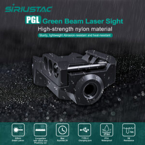 Siriustac PGL Green Laser Sight - Precision Targeting with Lumens and Throw
