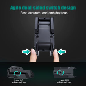 Siriustac PGL Green Laser Sight - Precision Targeting with Lumens and Throw