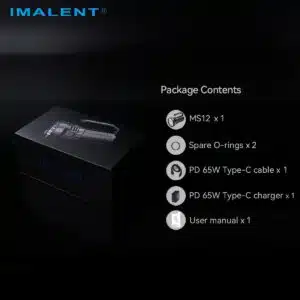 Imalent MS12 Mini-C 65000 Lumen 1036m Throw Rechargeable LED Searchlight