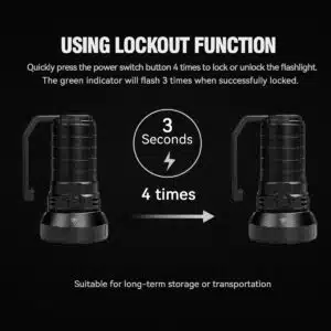 Imalent MS12 Mini-C 65000 Lumen 1036m Throw Rechargeable LED Searchlight