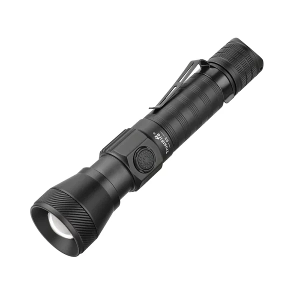 TrustFire E5 Zoom Flashlight – 1350 Lumens, 450m Throw