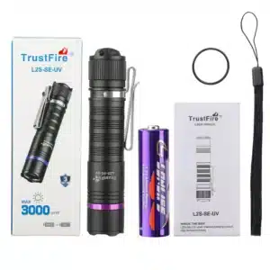 TrustFire L2S-SE-UV Flashlight – 1050 Lumens, 175m Throw, UV Mode