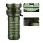 TrustFire TR-200 Flashlight - 20,000 Lumens, 500m Throw