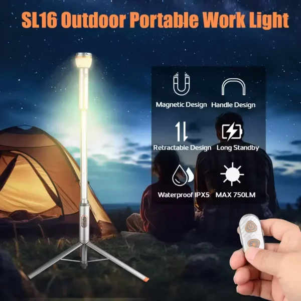 Skyray SL16 Camping Light – 8055K/4098K, 105m Throw - Image 2