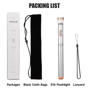 Skyray SL16 Camping Light – 8055K/4098K, 105m Throw