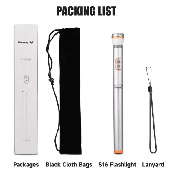 Skyray SL16 Camping Light – 8055K/4098K, 105m Throw - Image 3
