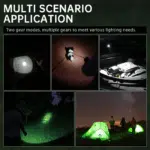 Wurkkos TS12 1350 Lumen 473m Throw Rechargeable Flashlight with 14500 Battery