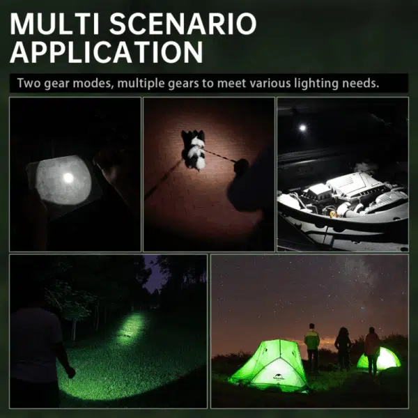 Wurkkos TS12 1350 Lumen 473m Throw Rechargeable Flashlight with 14500 Battery - Image 3