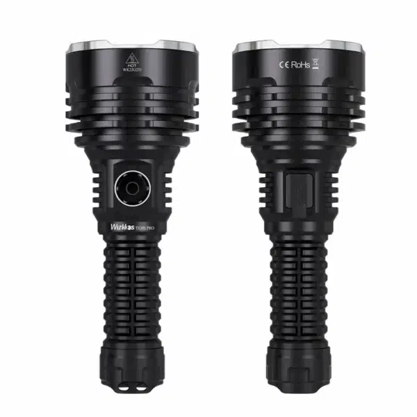 OPEN BOX -Wurkkos TS30S Pro 6000 Lumen 1065m Throw Rechargeable Flashlight with 21700 Battery - Image 2