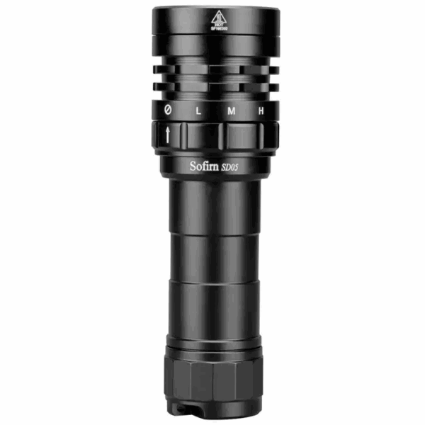 Sofirn SD05 3000 Lumen 270m Throw Rechargeable Diving Flashlight with 21700 Battery - Image 2