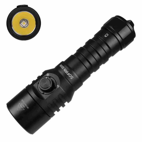 Sofirn SD06 3200 Lumen 472m Throw Rechargeable Diving Flashlight with 21700 Battery - Image 2