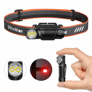Wurkkos HD12 850 Lumen 105m Throw Rechargeable Headlamp with 14500 Battery