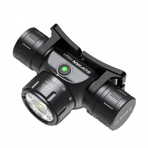 Sofirn HS21 2200 Lumen 230m Throw Rechargeable Headlamp with 18650 Battery - Image 2