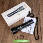 Sofirn SK40 3200 Lumen 580m Throw Rechargeable Tactical Flashlight with 21700 Battery