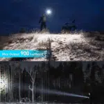 Wurkkos TS15 900 Lumen 401m Throw Rechargeable Mini Flashlight with 14500 Battery