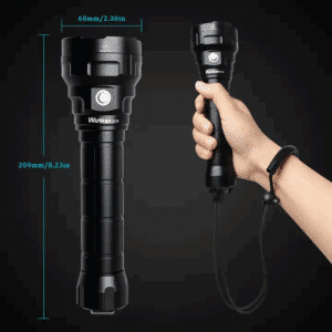 Wurkkos DL70 13000 Lumen 505m Throw Rechargeable Diving Flashlight with 2x 26650