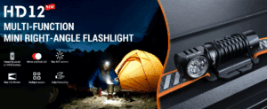 Wurkkos HD12 850 Lumen 105m Throw Rechargeable Headlamp with 14500 Battery