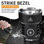 Wurkkos TS12 1350 Lumen 473m Throw Rechargeable Flashlight with 14500 Battery