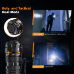 OPEN BOX Sofirn SK1 1300 Lumen 479m Throw Rechargeable Tactical Flashlight with 18650 Battery