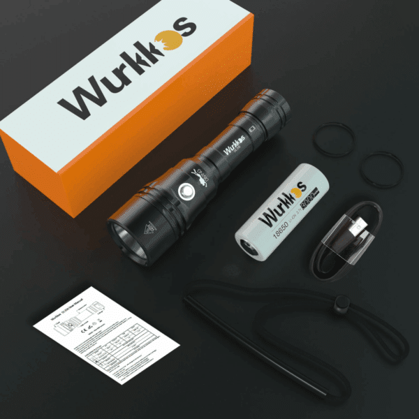 Wurkkos DL20R 3200 Lumen 249m Throw Rechargeable Diving Flashlight with 18650 Battery - Image 13