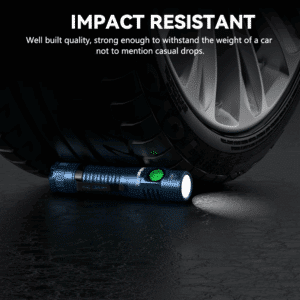 Wurkkos FC11C 1200 Lumen 155m Throw Rechargeable Flashlight with 18650 Battery