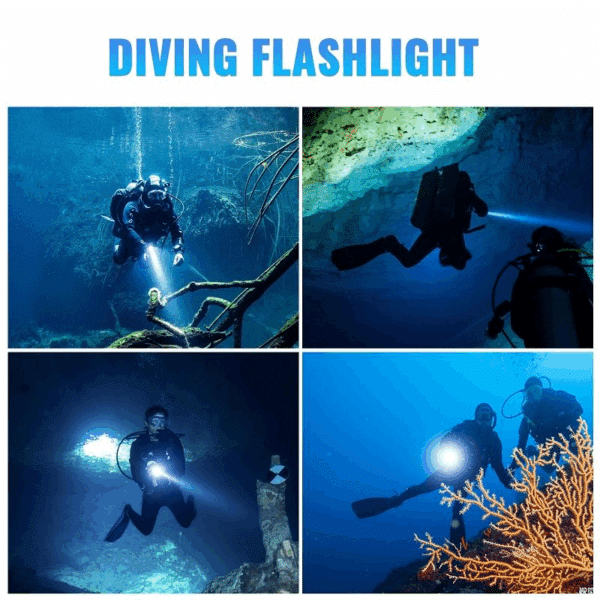 Sofirn SD05 3000 Lumen 270m Throw Rechargeable Diving Flashlight with 21700 Battery - Image 14