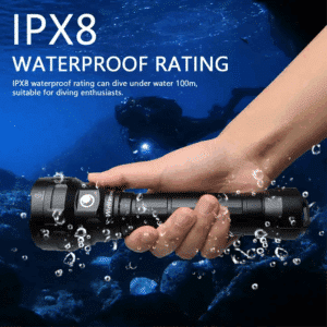 Wurkkos DL70 13000 Lumen 505m Throw Rechargeable Diving Flashlight with 2x 26650