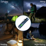 Wurkkos FC11C 1200 Lumen 155m Throw Rechargeable Flashlight with 18650 Battery