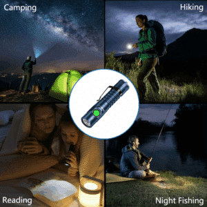 Wurkkos FC11C 1200 Lumen 155m Throw Rechargeable Flashlight with 18650 Battery