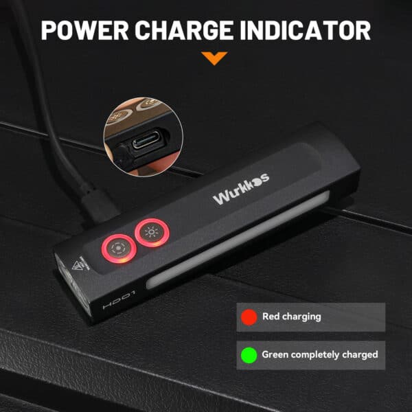 Wurkkos HD01 1200 Lumen 157m Throw Rechargeable EDC Flashlight with Built-in Battery - Image 15