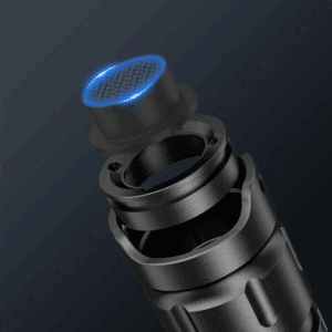 Wurkkos TD04 3000 Lumen 295m Throw Rechargeable Tactical Flashlight with 21700 Battery