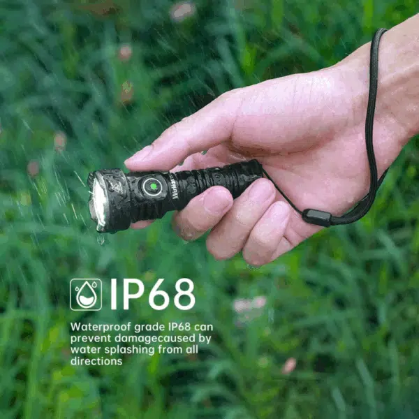 Wurkkos TS12 1350 Lumen 473m Throw Rechargeable Flashlight with 14500 Battery - Image 26