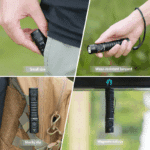Wurkkos FC11C 1200 Lumen 155m Throw Rechargeable Flashlight with 18650 Battery