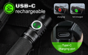 Sofirn SC31 Pro 2000 Lumen 255m Throw Rechargeable Flashlight with 18650 Battery