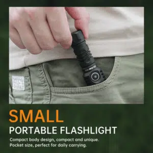 Wurkkos TS12 1350 Lumen 473m Throw Rechargeable Flashlight with 14500 Battery