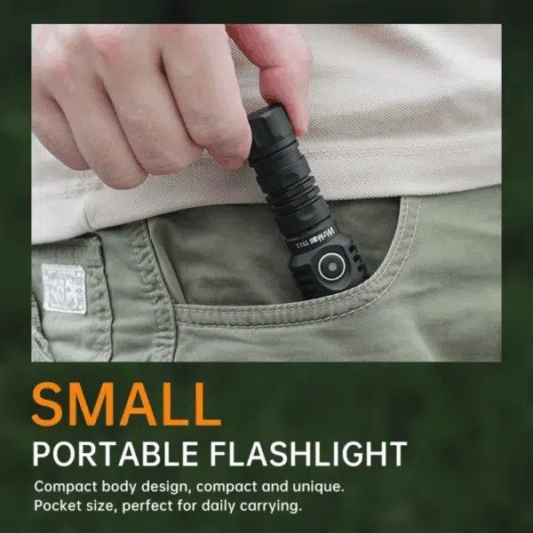 Wurkkos TS12 1350 Lumen 473m Throw Rechargeable Flashlight with 14500 Battery - Image 27