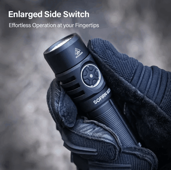 Sofirn SC29 3000 Lumen 142m Throw Rechargeable Flashlight with 21700 Battery - Image 8