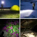 OPEN BOX Wurkkos HD15 2000 Lumen 151m Throw Rechargeable Headlamp with 18650 Battery