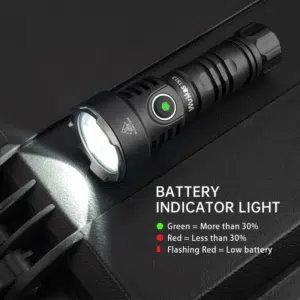 Wurkkos TS12 1350 Lumen 473m Throw Rechargeable Flashlight with 14500 Battery