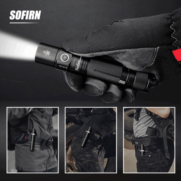 Sofirn SP31 V2.0 1200 Lumen 225m Throw Rechargeable Flashlight with 18650 Battery - Image 20