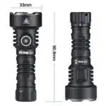 Wurkkos TS12 1350 Lumen 473m Throw Rechargeable Flashlight with 14500 Battery