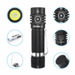 Wurkkos WK03 1800 Lumen 217m Throw Rechargeable EDC Flashlight