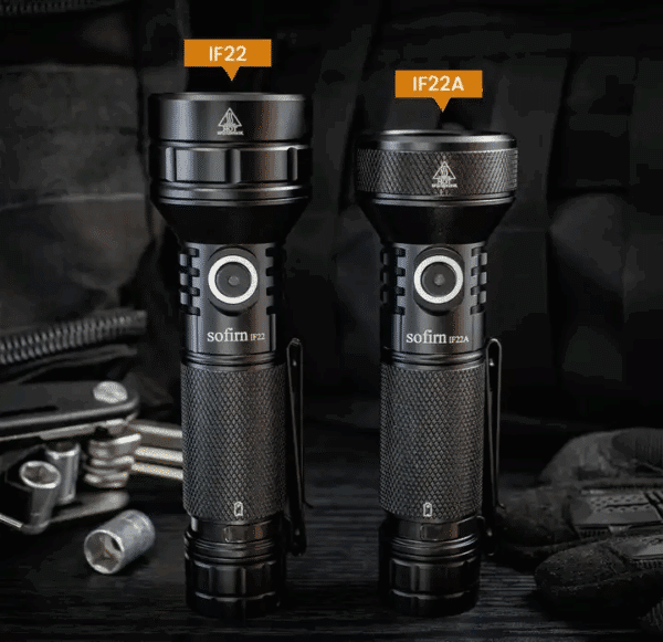 Sofirn IF22A 2100 Lumen 697m Throw Rechargeable Flashlight with 21700 Battery - Image 3