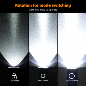 OPEN BOX Sofirn SK1 1300 Lumen 479m Throw Rechargeable Tactical Flashlight with 18650 Battery