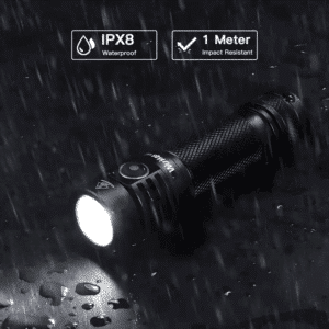 Wurkkos WK03 1800 Lumen 217m Throw Rechargeable EDC Flashlight